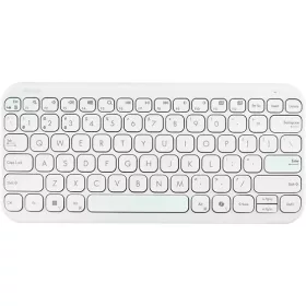   ASUS Marshmallow KW100 vezeték nélküli billentyűzet - HU layout - Iridescent White