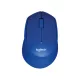 Logitech M330 Silent Plus - Kék