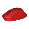 Logitech M330 Silent Plus - Piros