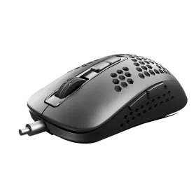 AVAX LW01 PAW3327 RGB gamer egér, fekete