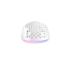 AVAX LW01 PAW3327 RGB gamer egér, fehér