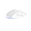 AVAX LW01 PAW3327 RGB gamer egér, fehér