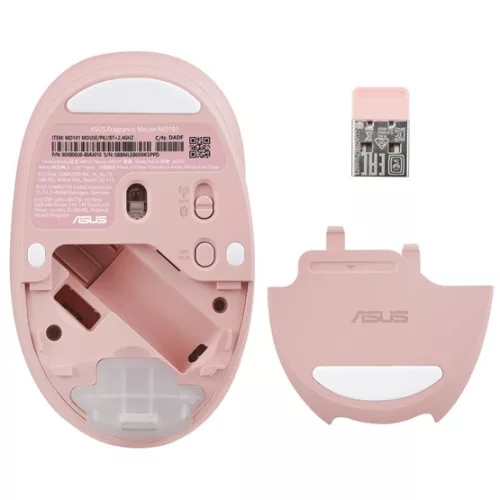 ASUS MD101 Vezeték nélküli Egér - Rózsaszín