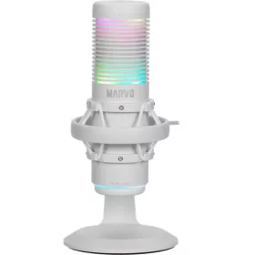 MARVO Blast 60 vezetékes mikrofon - fehér