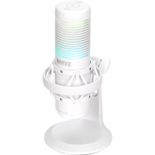 MARVO Blast 60 vezetékes mikrofon - fehér