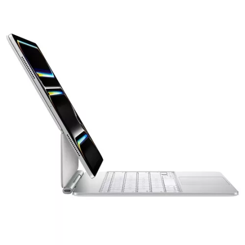 Apple Magic Keyboard for iPad Pro 13_inch (M4) - Hungarian - White - Dobozsérült termék