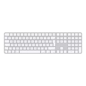   Apple Magic Keyboard (2024) w Touch ID and Numeric Keypad - Hungarian - White Keys