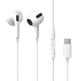   Baseus Encok C17 Wired Earphones USB Type-C mikrofonos fülhallgató, fehér