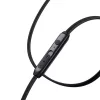 Baseus Encok H19 Wired Earphones 3,5 mm jack mikrofonos fülhallgató, fekete