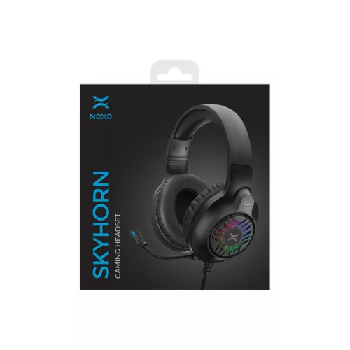 NOXO Skyhorn Gaming mikrofonos RGB fejhallgató - Dobozsérült termék