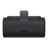 Baseus Compact 20W gyorstöltő powerbank, 5000mAh, iPhone csatlakozóval, fekete