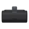 Baseus Compact 20W gyorstöltő powerbank, 5000mAh, iPhone csatlakozóval, fekete