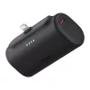 Baseus Compact 20W gyorstöltő powerbank, 5000mAh, iPhone csatlakozóval, fekete