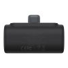 Baseus Compact 20W gyorstöltő powerbank, 5000mAh, iPhone csatlakozóval, fekete