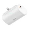 Baseus Compact gyorstöltő powerbank 5000 mAh, 20W iPhone csatlakozóval, fehér