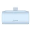 Baseus Compact gyorstöltő powerbank 5000 mAh, 20W iPhone csatlakozóval, kék