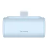 Baseus Compact gyorstöltő powerbank 5000 mAh, 20W iPhone csatlakozóval, kék