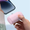 Baseus Compact 20W gyorstöltő powerbank, 5000mAh, iPhone csatlakozóval, rózsaszín