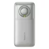 Baseus Free2Pull gyorstöltő powerbank 10000 mAh, 30W, beépített USB Type-C kábel, szürke