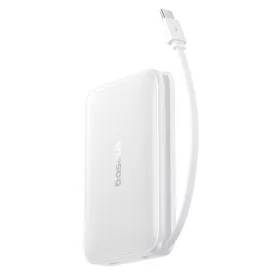   Baseus PicoGo Qi2 Magnetic vezeték nélküli gyorstöltő powerbank 10000 mAh, 27W, fehér