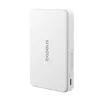 Baseus Airpow II Qi2 Magnetic vezeték nélküli gyorstöltő powerbank 10000 mAh, 22.5W, fehér + 60W USB Type-C, 30cm kábel