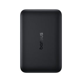   Baseus EnerFill FM11 Magnetic vezeték nélküli gyorstöltő powerbank 10000 mAh, 22.5W, fekete + USB Type-C, 30cm kábel