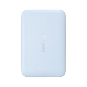   Baseus EnerFill FM11 Magnetic vezeték nélküli gyorstöltő powerbank 10000 mAh, 22.5W, kék + 60W USB Type-C, 30cm kábel