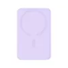 Baseus EnerFill FM11 Magnetic vezeték nélküli gyorstöltő powerbank 10000 mAh, 22.5W, lila + USB Type-C, 30cm kábel