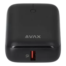   AVAX PB105B MINI PD/Type-C 20W gyorstöltő Powerbank 10.000mAh, fekete
