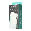 AVAX PB106W LEISURE PD/Type-C 30W+QC 18W gyorstöltő Powerbank 15.000mAh, fehér - Dobozsérült termék
