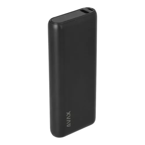 AVAX PB202B VITALITY PD/Type C 65W+QC 18W gyorstöltő Powerbank 20.000mAh, fekete - Dobozsérült termék