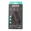 AVAX PB202B VITALITY PD/Type C 65W+QC 18W gyorstöltő Powerbank 20.000mAh, fekete - Dobozsérült termék