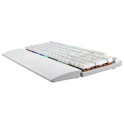 ASUS ROG Strix Scope II 96 RX vezeték nélküli billentyűzet - UK layout - Fehér /ROG RX/