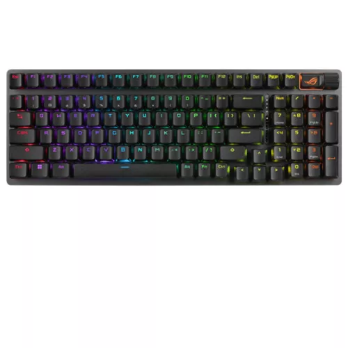 ASUS ROG Strix Scope II 96 vezeték nélküli billentyűzet - HU /ROG NX Snow/