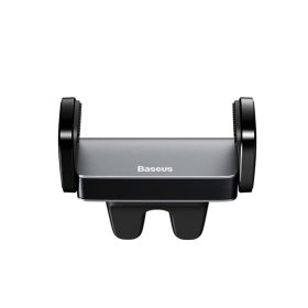   Baseus Steel Cannon szellőzőrácsra rögzíthető autós telefontartó, fekete
