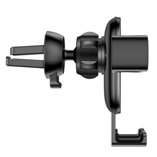 Baseus Cube Gravity szellőzőrácsra rögzíthető gravitációs autós telefontartó, fekete