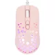 White Shark GM-9004P TRISTAN Vezetékes gamer egér - Rózsaszín