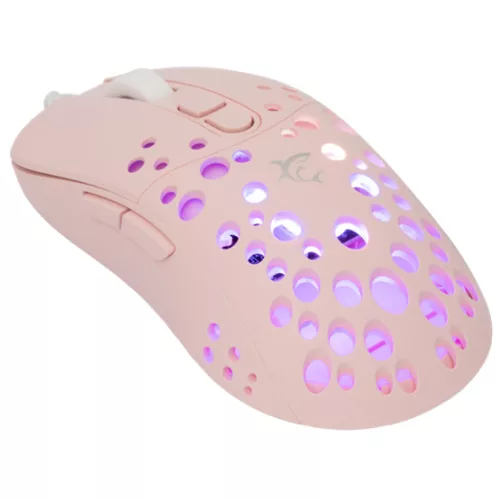 White Shark GM-9004P TRISTAN Vezetékes gamer egér - Rózsaszín