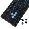 White Shark GK-003141B-US TACHI vezetékes membrán gamer billentyűzet - fekete - US