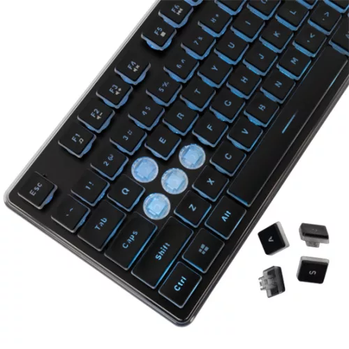 White Shark GK-003141B-US TACHI vezetékes membrán gamer billentyűzet - fekete - US