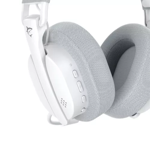 White Shark WGH-2444W FIRECREST vezeték nélküli gamer fejhallgató mikrofonnal - fehér