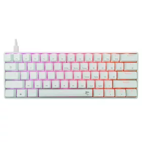   White Shark GK-004211W/R-US SHINOBI-2 vezetékes mechanikus gamer billentyűzet - fehér - US