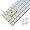 White Shark GK-004211W/R-US SHINOBI-2 vezetékes mechanikus gamer billentyűzet - fehér - US