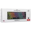 White Shark GK-2202-2B/R-US ASHIKO-2 vezetékes mechanikus gamer billentyűzet - fekete - US