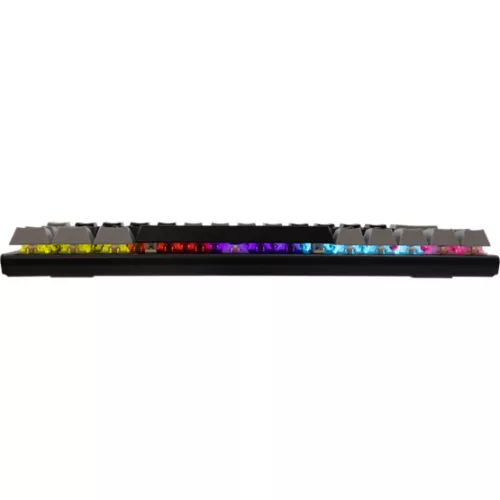 White Shark GK-002123V2-B-G/BL-HU WAKIZASHI-2 vezetékes mechanikus gamer billentyűzet - fekete/szürke - HU /kék/