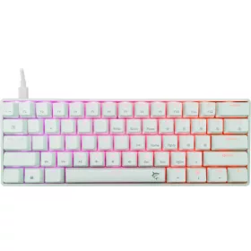   White Shark GK-004213V2-W/R-HU SHINOBI-2 vezetékes mechanikus gamer billentyűzet - fehér - HU /piros/