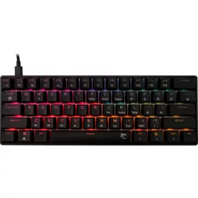   White Shark GK-004113B/R-HU SHINOBI-2 vezetékes mechanikus gamer billentyűzet - fekete - HU /piros/