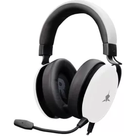   White Shark GH-2540W ELEPHANT vezetékes gamer fejhallgató mikrofonnal - fehér