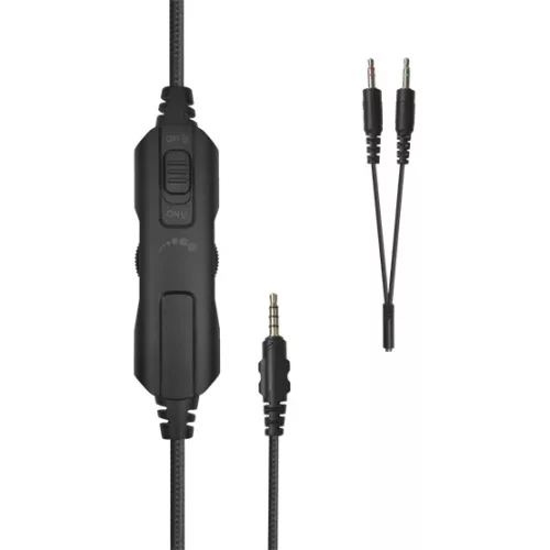 White Shark GH-2540W ELEPHANT vezetékes gamer fejhallgató mikrofonnal - fehér