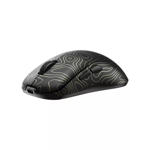 White Shark WGM-5015G AERO-G 6D/10000 dpi, vezeték nélküli gamer egér - fekete/arany 